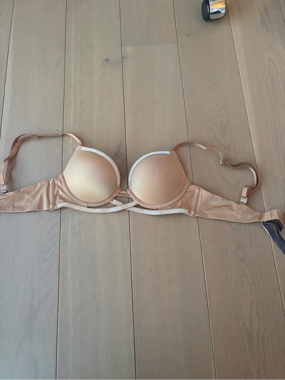 Victoria's Secret Toffee Brown 32A Shine Cradle Very Sexy Push Up Add 1 Cup Bra